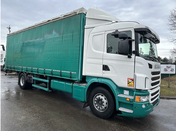 Truk dengan terpal samping SCANIA G 320