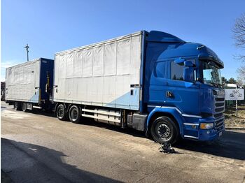 Truk dengan terpal samping SCANIA R 450