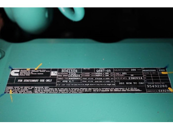 Genset Cummins C220D5EQ Declaration of Conformity, Diesel, 220kVA: gambar 5