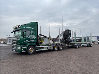 Truk logging SCANIA R 580