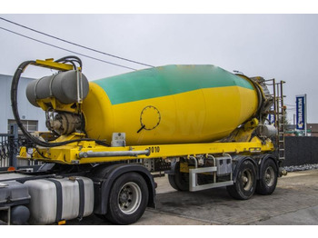 Semi-trailer mixer beton DE BUF