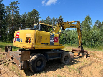 Ekskavator roda Komatsu PW 160-7: gambar 3 Ekskavator roda Komatsu PW 160-7: gambar 3