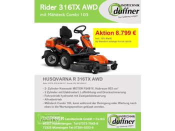 Leasing Husqvarna Rider 316TX AWD Allrad Husqvarna Rider 316TX AWD Allrad: gambar 1
