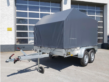 Trailer dengan terpal samping