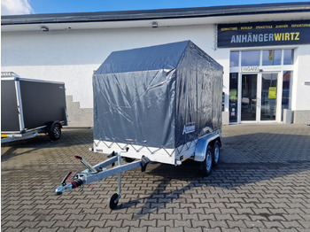 Trailer dengan terpal samping