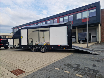 Trailer autotransporter BJT Race Sport 550x210x188cm blackline E Winde Kamera 3500kg: gambar 2