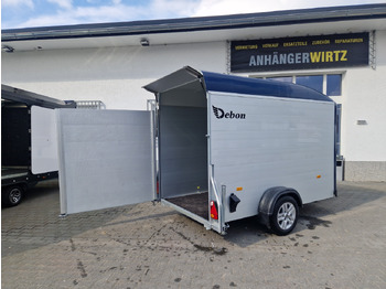 Trailer kotak tertutup Cargo Roadster 300 300x150x184cm Alu Poly royal blau Alufelgen Pullman 100km/H 1300kg: gambar 5