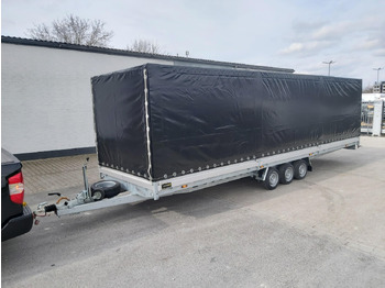 Trailer dengan terpal samping