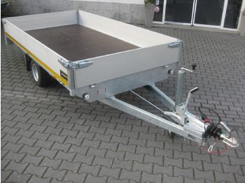 Trailer mobil Hochlader 310x160x30cm Lfh: 56cm 10" niedrig Fahrwerk (M) 1500kg: gambar 4