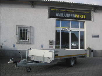 Trailer mobil Hochlader 310x160x30cm Lfh: 56cm 10" niedrig Fahrwerk (M) 1500kg: gambar 3