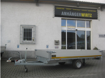 Trailer mobil Hochlader 310x160x30cm Lfh: 56cm 10" niedrig Fahrwerk (M) 1500kg: gambar 2