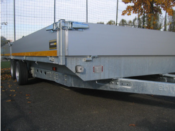 Trailer flatbed Hochlader 606x220x30cm Lfh: 63cm 13" niedrig Fahrwerk (XXXL) 3500kg Online Aktion: gambar 3