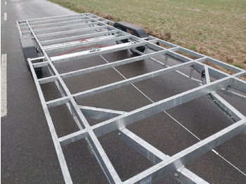 Trailer Fahrgestell Tieflader 660x244cm Multi Anhänger DIY tiny house Träger Lfh: 63cm 3500kg: gambar 2