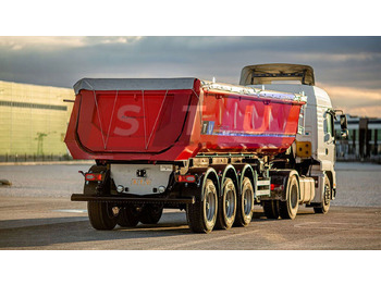 Semi-trailer jungkit STU