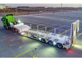 Semi-trailer low bed STU