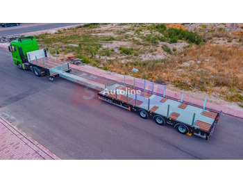 Semi-trailer low bed baru STU 3 Axles Lowbed Trailer: gambar 4