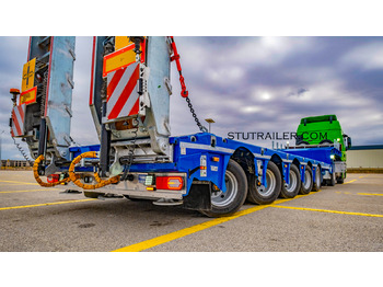 Semi-trailer low bed STU