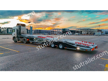 Semi-trailer autotransporter STU