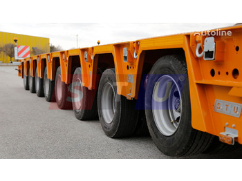 Semi-trailer low bed baru STU 8 AXLE LOWBED- HYDRAULIC STEERING AXLES / 8 ESSİEUX SURBAISSES-E: gambar 4 Semi-trailer low bed baru STU 8 AXLE LOWBED- HYDRAULIC STEERING AXLES / 8 ESSİEUX SURBAISSES-E: gambar 4