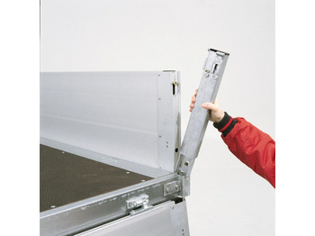 Trailer mobil baru Brenderup 5375ATB3000 Alu Hochlader, 3,0 to. 3750 x 1800 x 330 mm: gambar 2