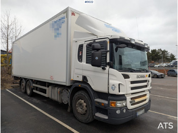 Truk box Box Truck Scania P320 6X2 with tailgate lift: gambar 2