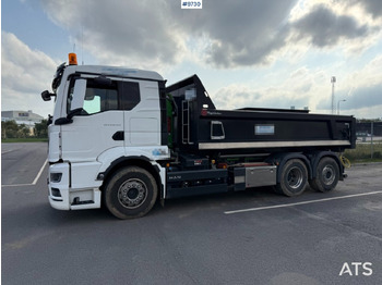 Hook lift Hook lift MAN TGS 26.510 with crane flatbed and gravel flatbed: gambar 2 Hook lift Hook lift MAN TGS 26.510 with crane flatbed and gravel flatbed: gambar 2