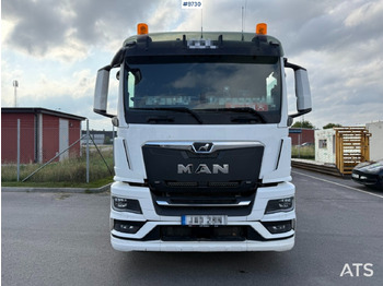 Hook lift Hook lift MAN TGS 26.510 with crane flatbed and gravel flatbed: gambar 3 Hook lift Hook lift MAN TGS 26.510 with crane flatbed and gravel flatbed: gambar 3