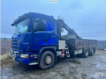 Truk flatbed SCANIA R124