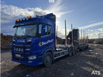 Truk logging SCANIA R 650
