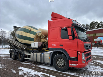 Truk pengaduk beton Volvo FM 6X2 Quick lock with concrete rotator (VIDEO): gambar 2