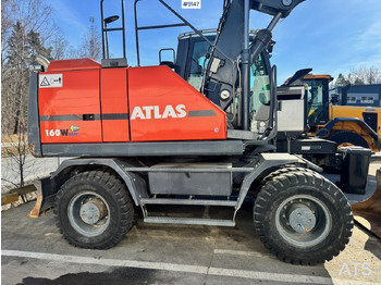 Ekskavator roda Wheeled excavator Atlas 160W: gambar 2