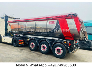 Semi-trailer jungkit Carnehl CHKS/AH Thermo Alu *Alcoa/Liftachse/Cramaro/24m³: gambar 2