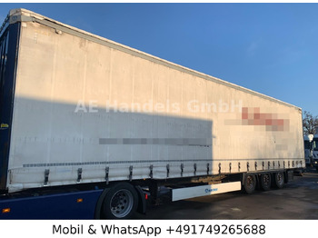 Semi-trailer dengan terpal samping KRONE SD