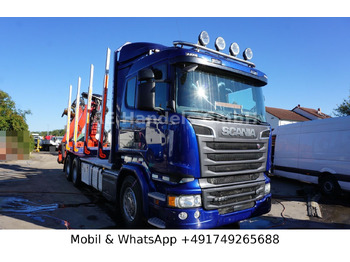 Truk logging SCANIA R 580