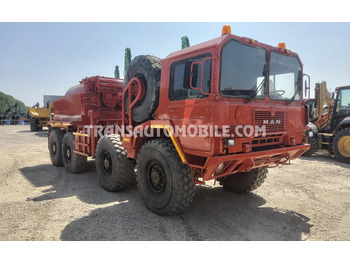 Truk tangki, Truk derek Man KAT 1 8x8 12.7L TURBO DIESEL GRUE 7 tonnes ATLAS KM4300 M5 + CITERNE CARBURANT mobile 3.500 litres - EXPORT OUT EU: gambar 4