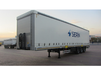 Semi-trailer dengan terpal samping SERIN