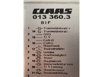 Sistem listrik CLAAS