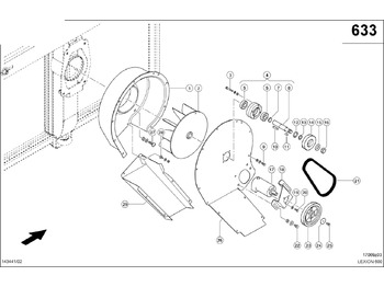 Motor hidrolik CLAAS
