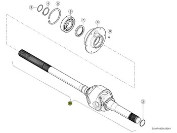Gigi diferensial CLAAS