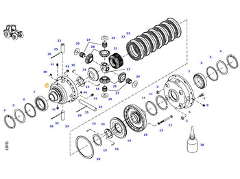 Gigi diferensial FENDT