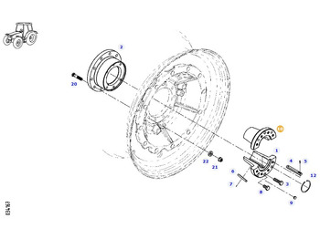Hub roda FENDT