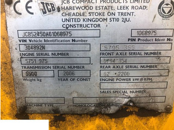 Silinder hidrolik untuk Telehandler JCB 524-50 - Siłownik Wysuwu: gambar 2