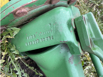 Final drive untuk Peralatan pertanian John Deere 6930 7730 - oś przednia - zwolnica zwrotnica obudowa 750/141 AL167150: gambar 2