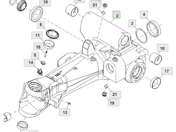 As roda depan JOHN DEERE