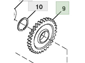 Gearbox dan bagiannya JOHN DEERE
