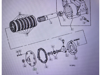 Kopling dan suku cadang JOHN DEERE