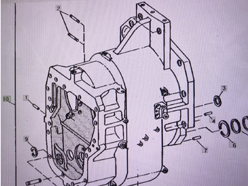 Kopling dan suku cadang JOHN DEERE