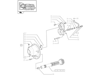Gearbox dan bagiannya NEW HOLLAND