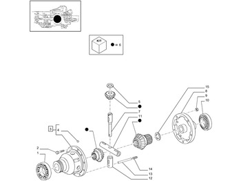 Gearbox dan bagiannya NEW HOLLAND