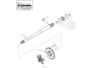 Kopling dan suku cadang NEW HOLLAND